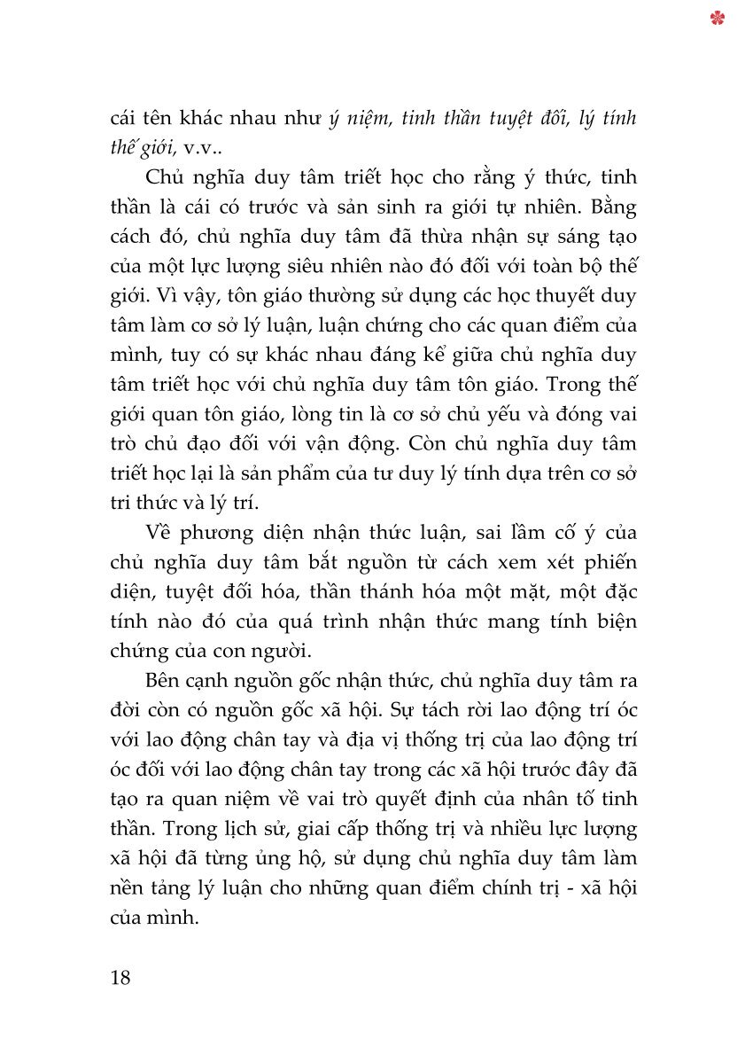 Giáo trình Triết học (Dùng cho khối không chuyên ngành triết học trình độ đào tạo thạc sĩ, tiến sĩ các ngành khoa học tự nhiên, công nghệ) - bản in 2025