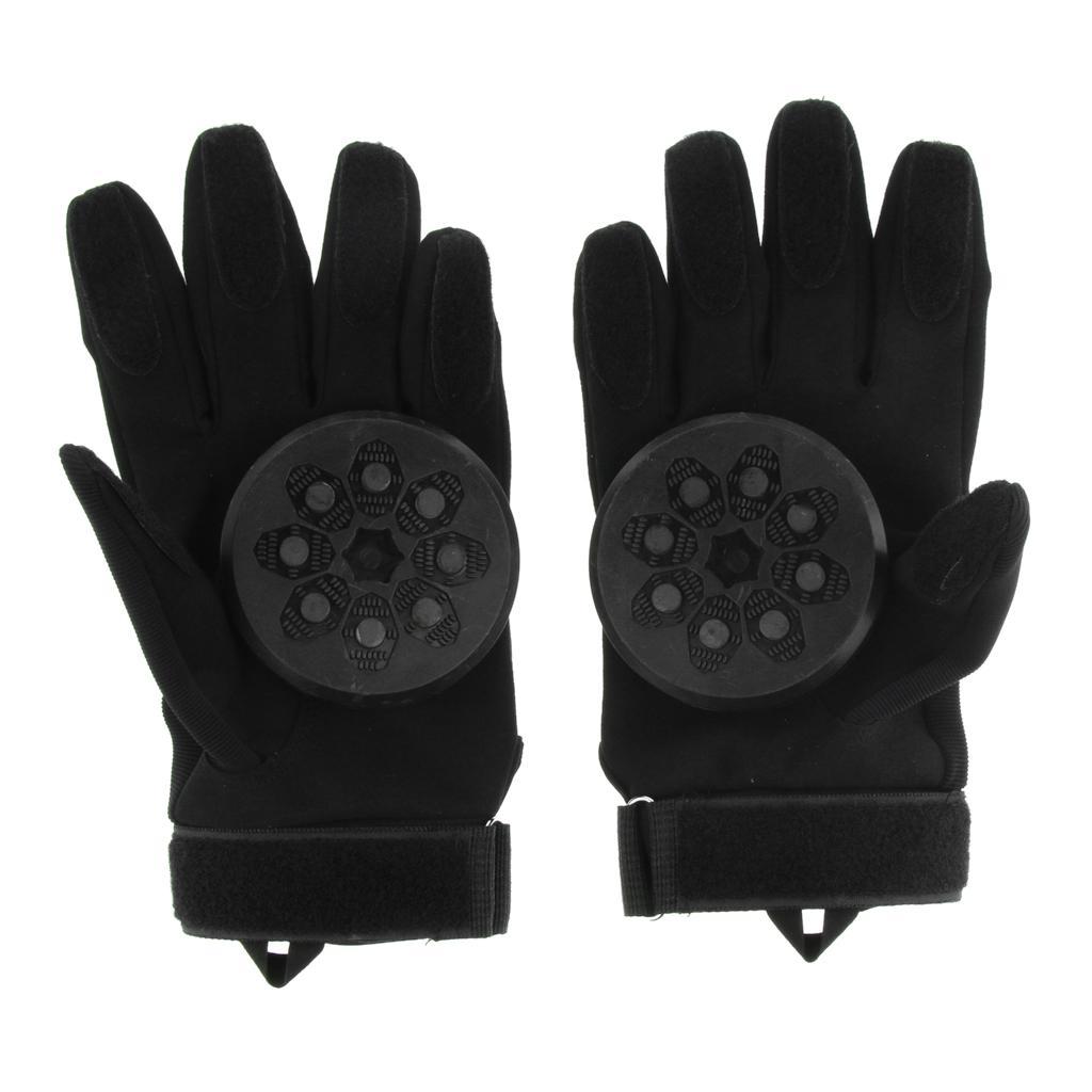 Protective Slide Gloves for Skateboard & Longboard, Can Come Out Flames