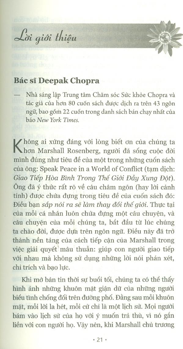 [Nhập 1212B15K giảm 15K đơn 199K] GIAO TIẾP BẤT BẠO ĐỘNG (Nonviolent Communication) - Marshall B. Rosenberg, Ph.D - Lê Nguyễn Trần Huỳnh dịch - Tái bản 2023 - (bìa mềm)