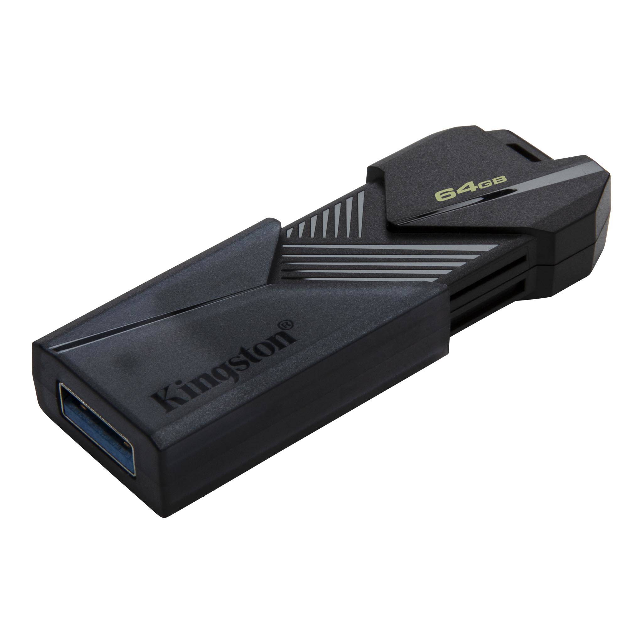 USB 64GB Kingston DataTraveler Exodia Onyx DTXON 3.2 - Hàng chính hãng FPT phân phối