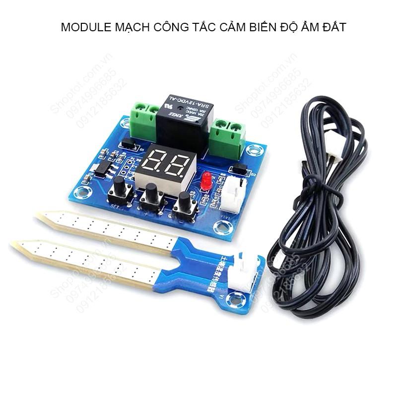 MODULE MẠCH CÔNG TẮC CẢM BIẾN ĐỘ ẨM CỦA ĐẤT KỸ THUẬT SỐ M214