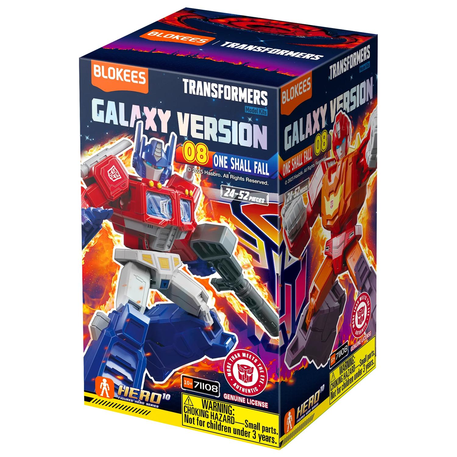 Đồ Chơi Lắp Ráp Mô Hình Transformers GV08 - One Shall Fall - Blokees ET39 (Mẫu Sản Phẩm Bên Trong Là Ngẫu Nhiên)