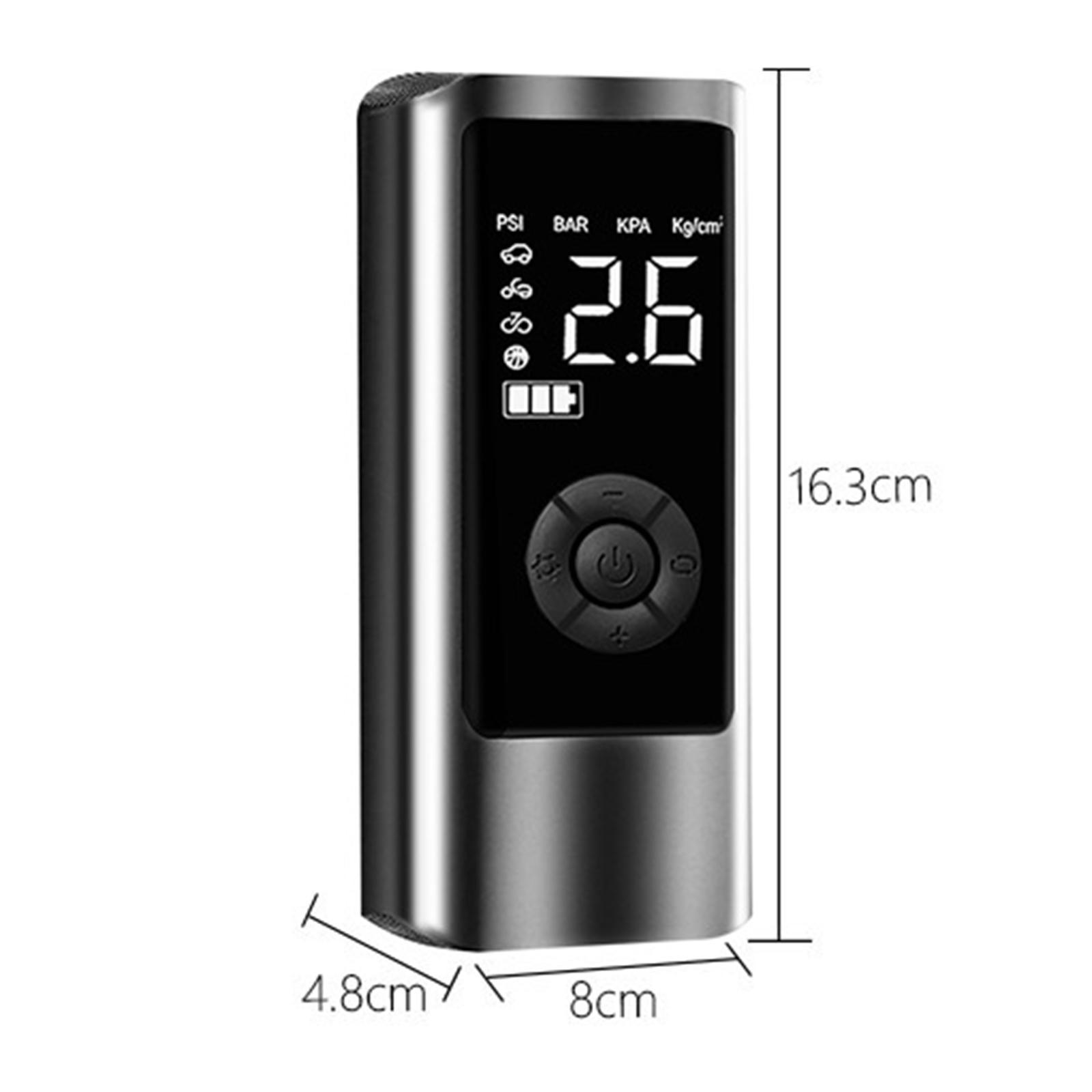 Tire Inflator Tire Air Pump Multi Purpose Dissipation Car Tire Inflatable Pump Air Compressor Tire Inflator for Bicycles Ball