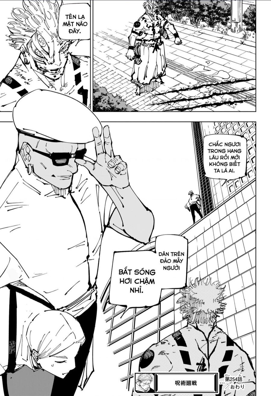 jujutsu kaisen - chú thuật hồi chiến chapter 254 19