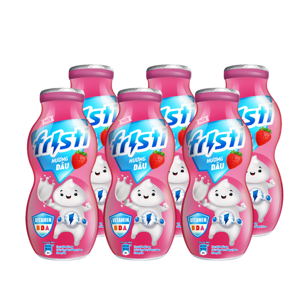 Thùng Fristi Hương Dâu 48x80ml