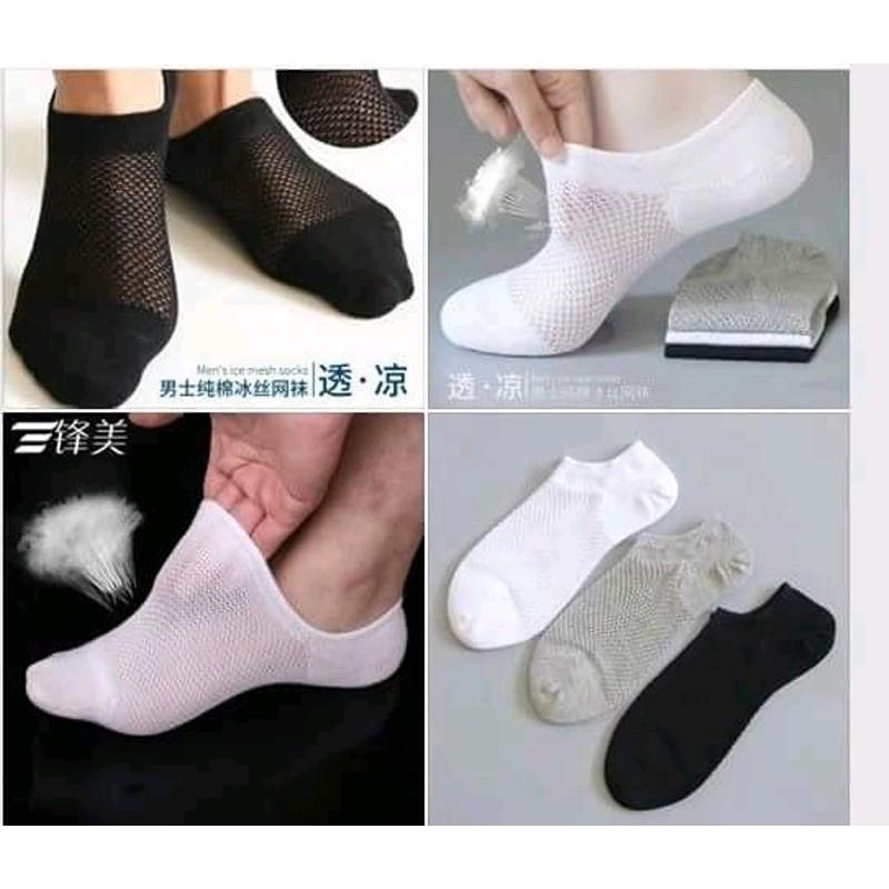 Combo 10 đôi tất nam thông hơi, vớ nam đi mùa hè mẫu mới