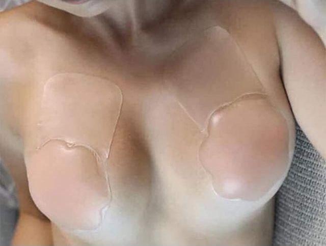 Cặp miếng dán nâng ngực, dán ti 2in1 loại siêu dính,