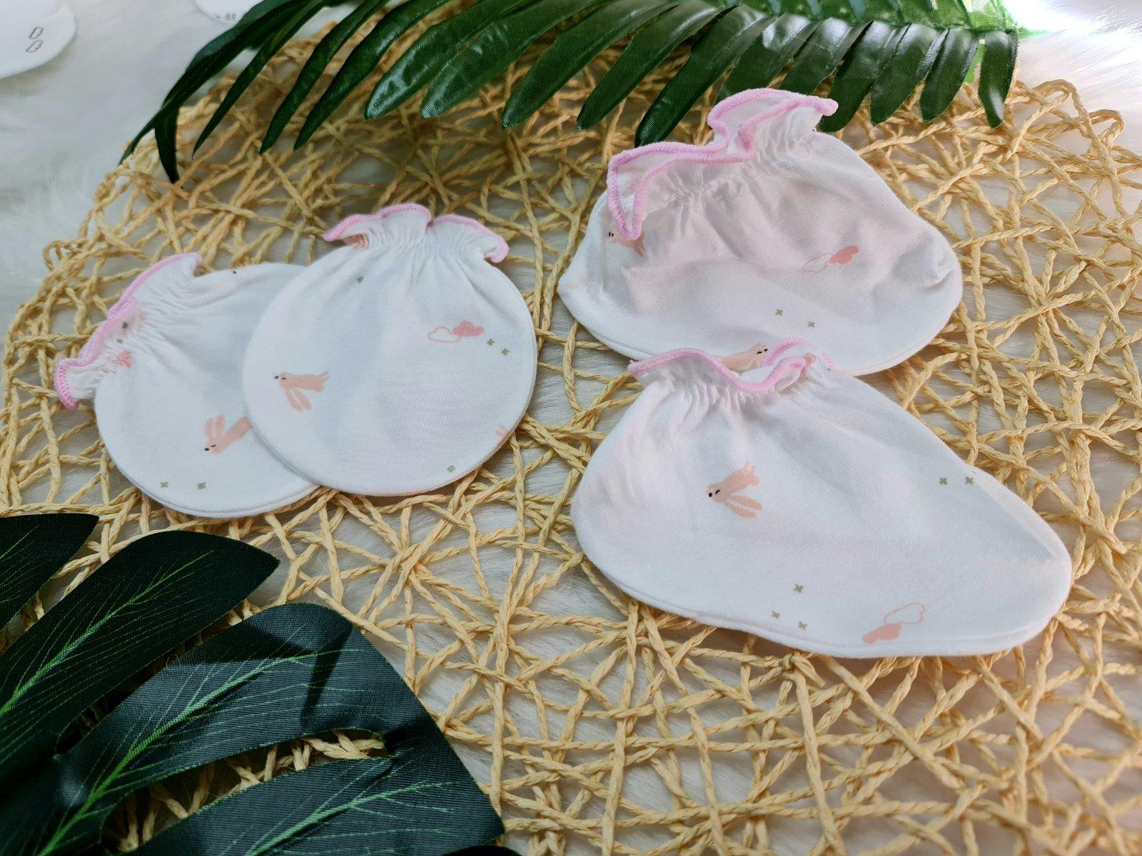 SET NÓN + BAO TAY BAO CHÂN SƠ SINH - HIỆU CÚN CON