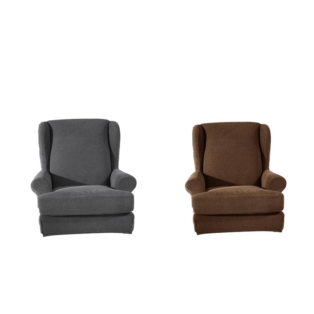 2 Sets Cover Sofa Slipcover Armchair Protector Slipcover For Bedroom Office