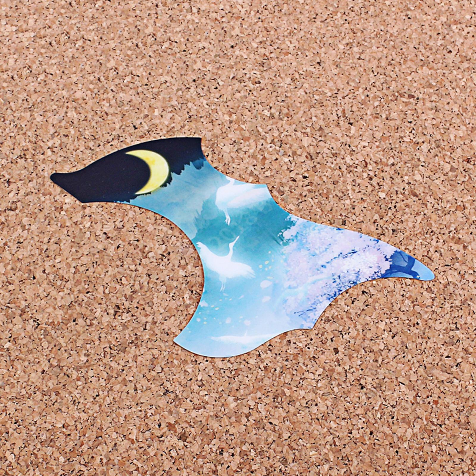 Acoustic Guitar Pickguard Self Adhesive Scratch Plate Sticker Pick Guard PVC