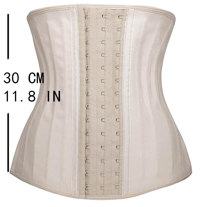 Áo Corset Top Eo Huấn Luyện Cao Su Áo Ngực 25 Thép Boned Xông Hơi Tác Dụng Giảm Béo Bụng Điều Khiển Tập Toàn Thân Áo Ngực Shaper