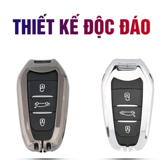 ỐP KHÓA cho xe PEUGEOT 3008 5008 2021 2020 2019 HỢP KIM SANG TRỌNG