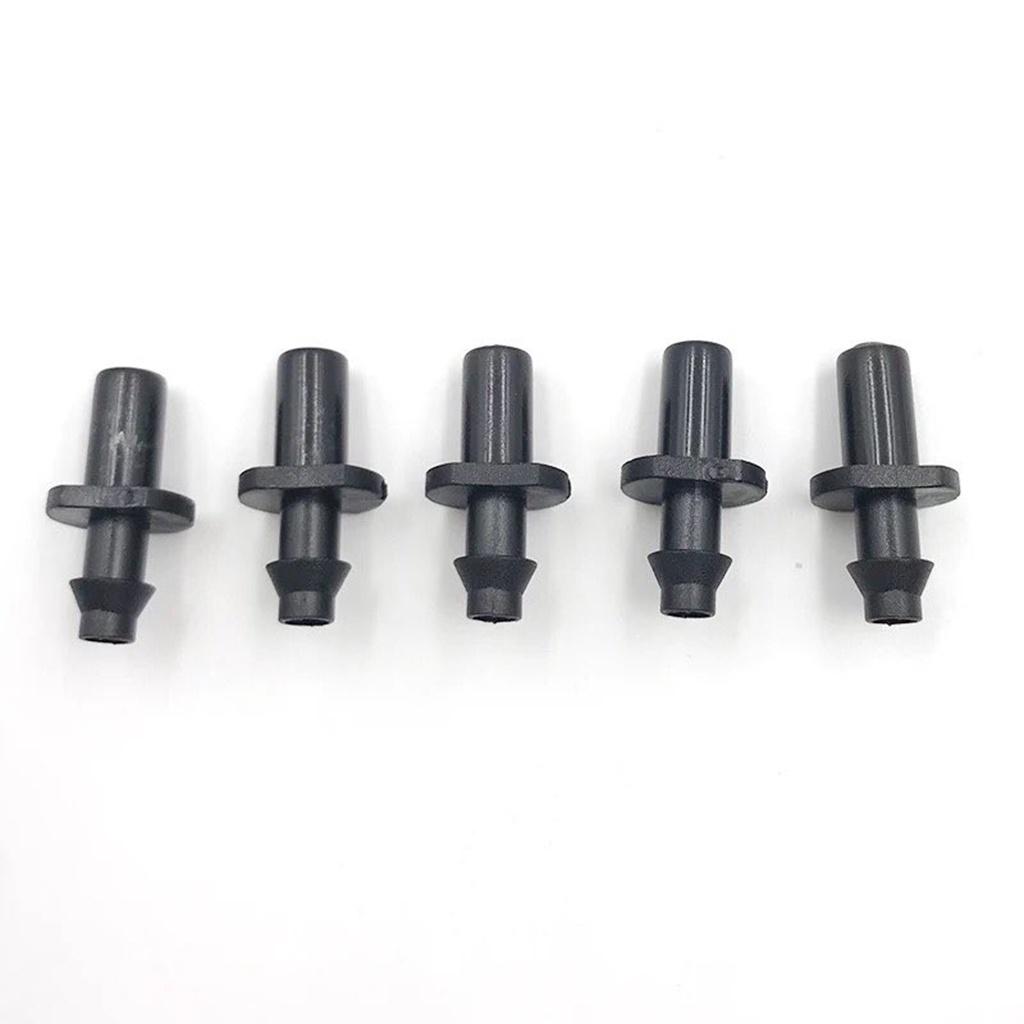 Khởi thủy 6mm 1 đầu trơn 1 đầu gài - Khớp nối gắn béc tưới phun sương tưới phun mưa với ống