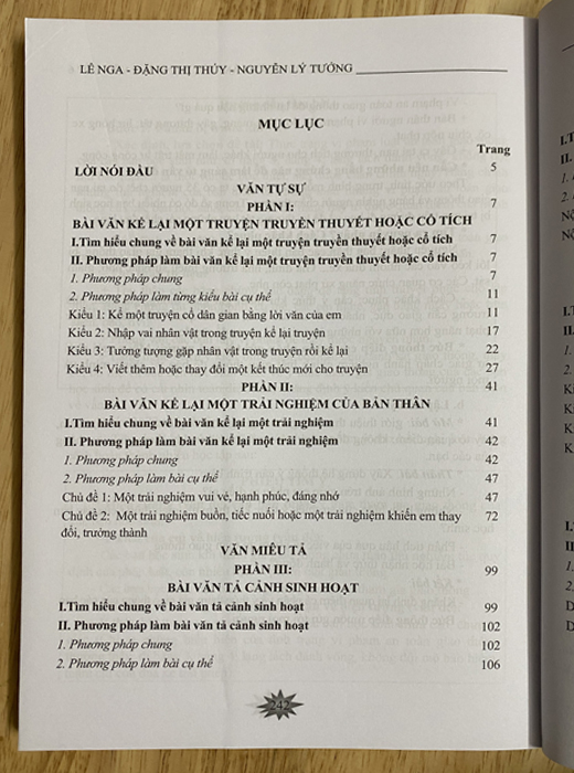 Hướng dẫn làm các dạng bài văn lớp 6 - Theo chương trình giáo dục phổ thông mới (Dùng chung cho cả ba bộ sách: Kết nối tri thức với cuộc sống - Chân trời sáng tạo - Cánh diều)