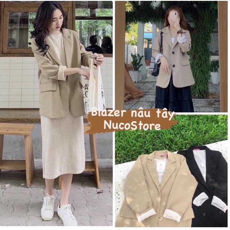 Áo vest 2 lớp nữ, Áo blazer 2 lớp hàng Quảng châu cao cấp