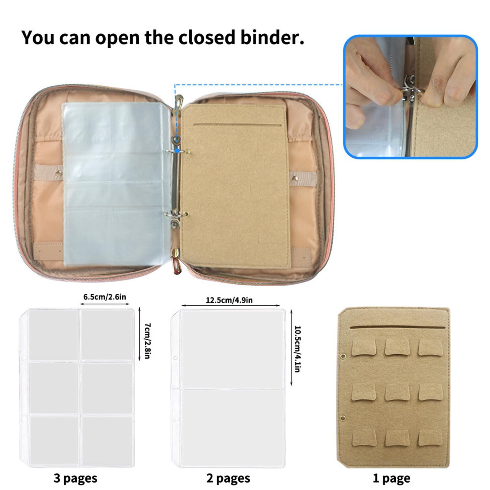 Travel Jewelry Storage Bag Portable Jewelry Organizer Case for Women Girls