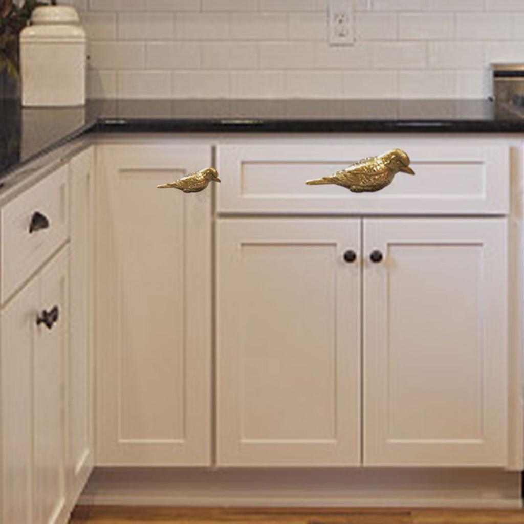 Shaped Cabinet Door Handles Pulls Knobs Hardware with Screws