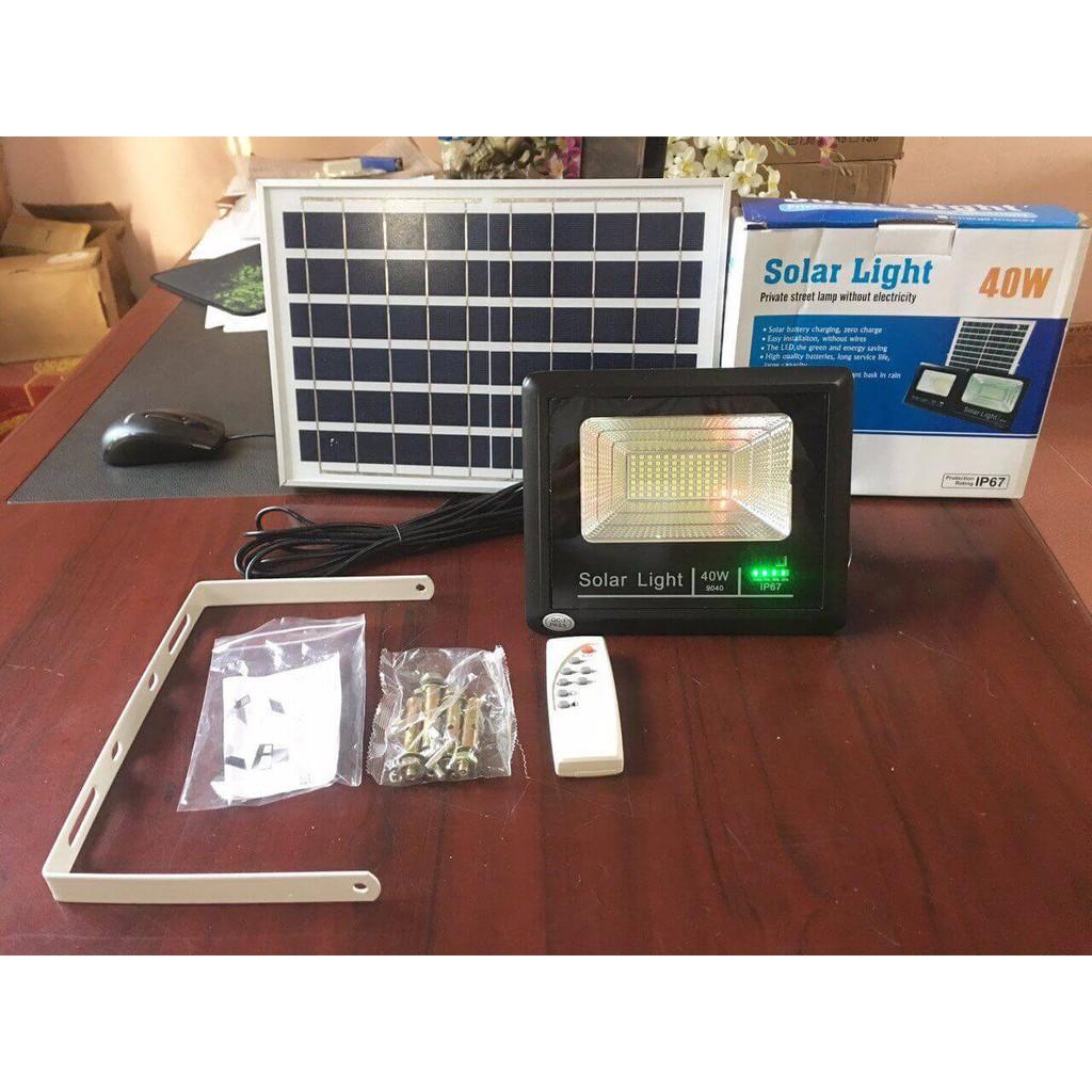 Đèn Pha Năng Lượng Mặt Trời JD-9040 40W