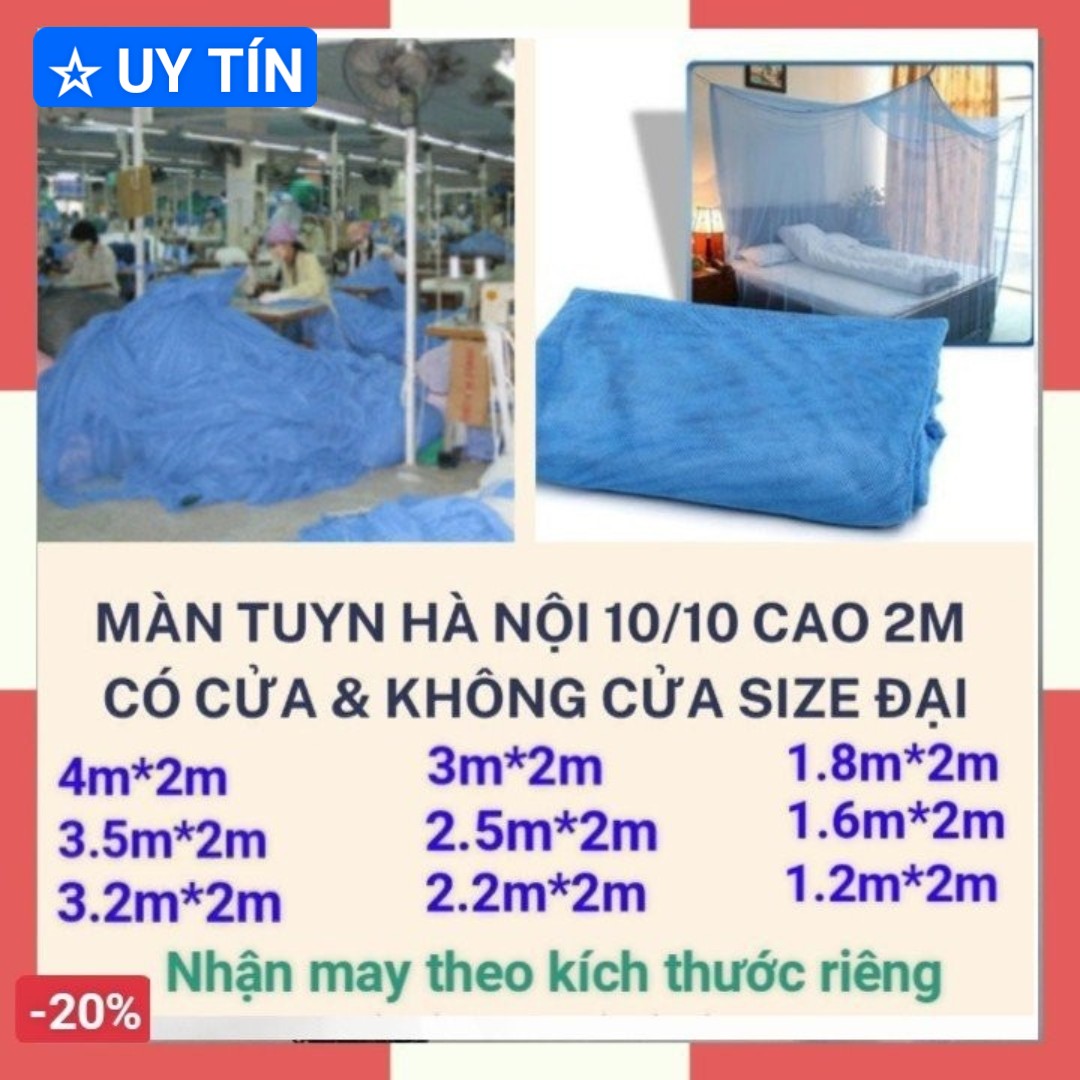 Mùng Màn Tuyn Chống Muỗi