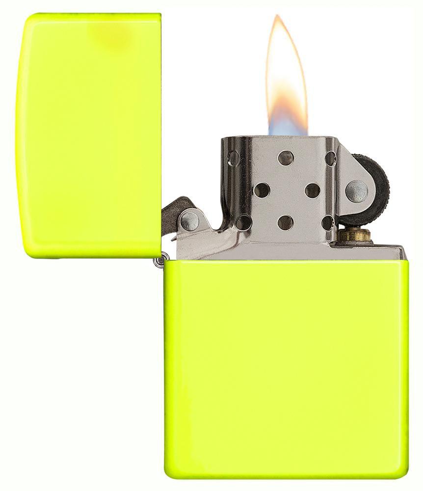 Bật Lửa Zippo Neon Yellow Matte 28887