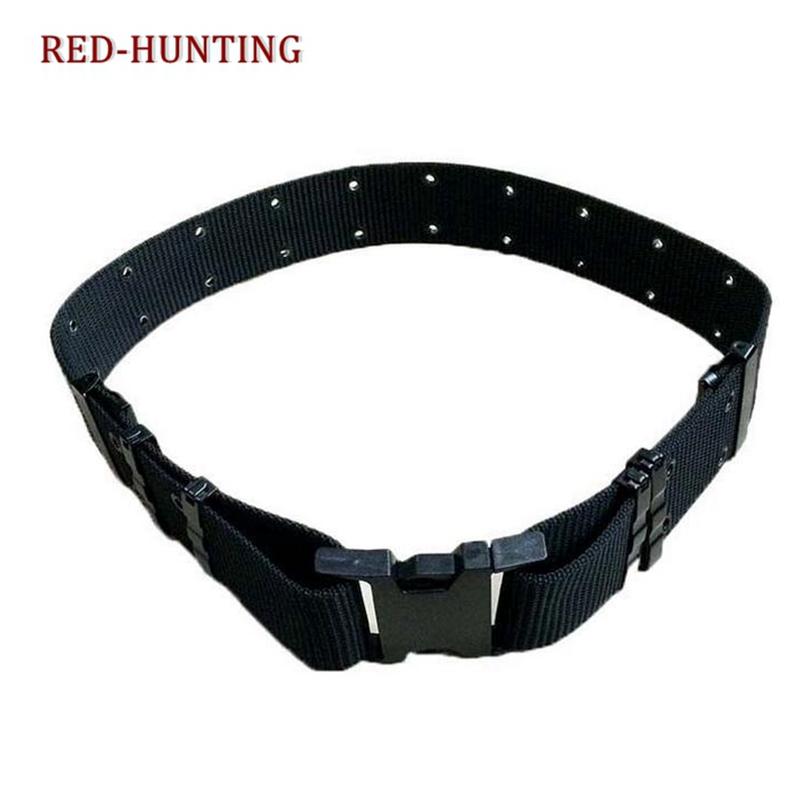 Nam Chiến Thuật Quân Đội Dây Unisex Bền Săn Bắn Gear Dây Lưng Ngoài Trời Tiện Ích Vòng Dây Có Thể Điều Chỉnh Hỗ Trợ
