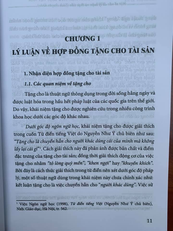 Hợp đồng tặng cho tài sản theo pháp luật Việt Nam