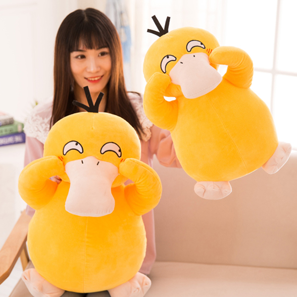 Gấu Bông Pokemon Vịt Bối Rối Psyduck (30cm---&gt;90cm) Hàng Chính Hãng Pokemon Đẹp Từng Cm Xịn Cao Cấp (Tặng Kèm 1 Ví Da 24 Ngăn Đựng Thẻ ATM, CCCD)