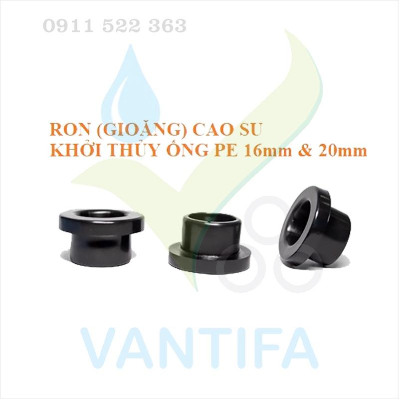 5 cái Ron - Gioăng chữ T Cho Nối Khởi Thủy Ống LDPE 16mm, 20mm Vantifa