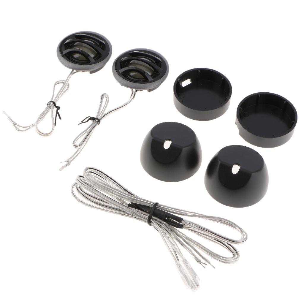 Super Loud Tweeter Blast Tone 12V Electric Compact Car Auto Horn Black