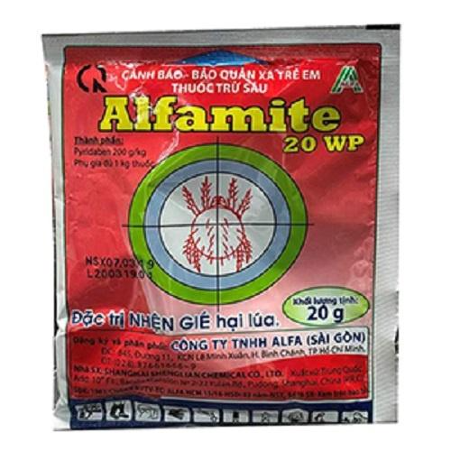 Chế Phẩm Trừ Nhện Đỏ Alfamite 20WP gói 20g - GIÁ RẺ