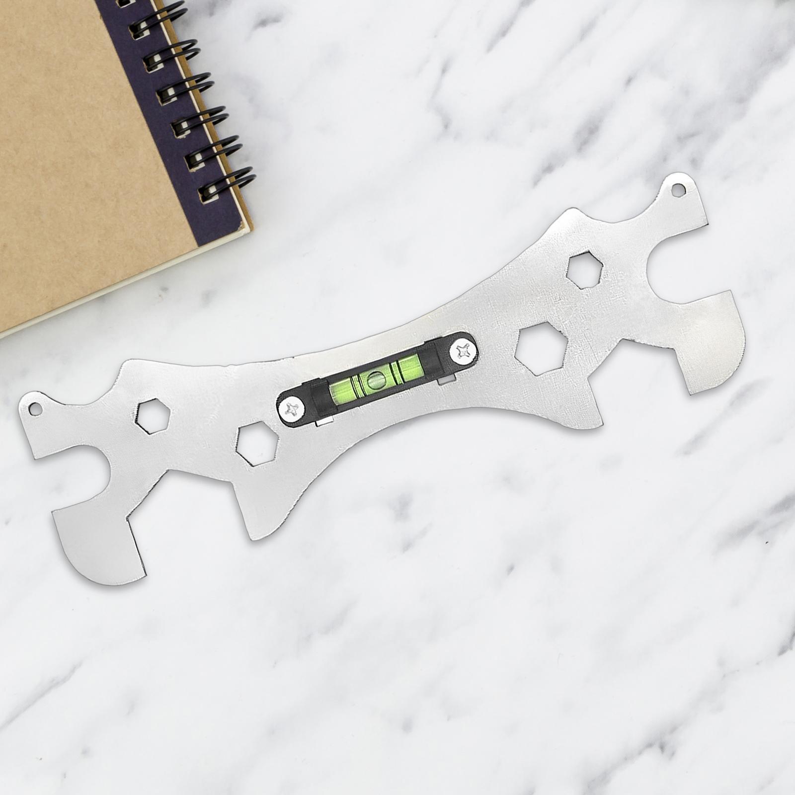 Angle Leveling Wrench with Level Level Wrench for Maintenance Pipe Alignment