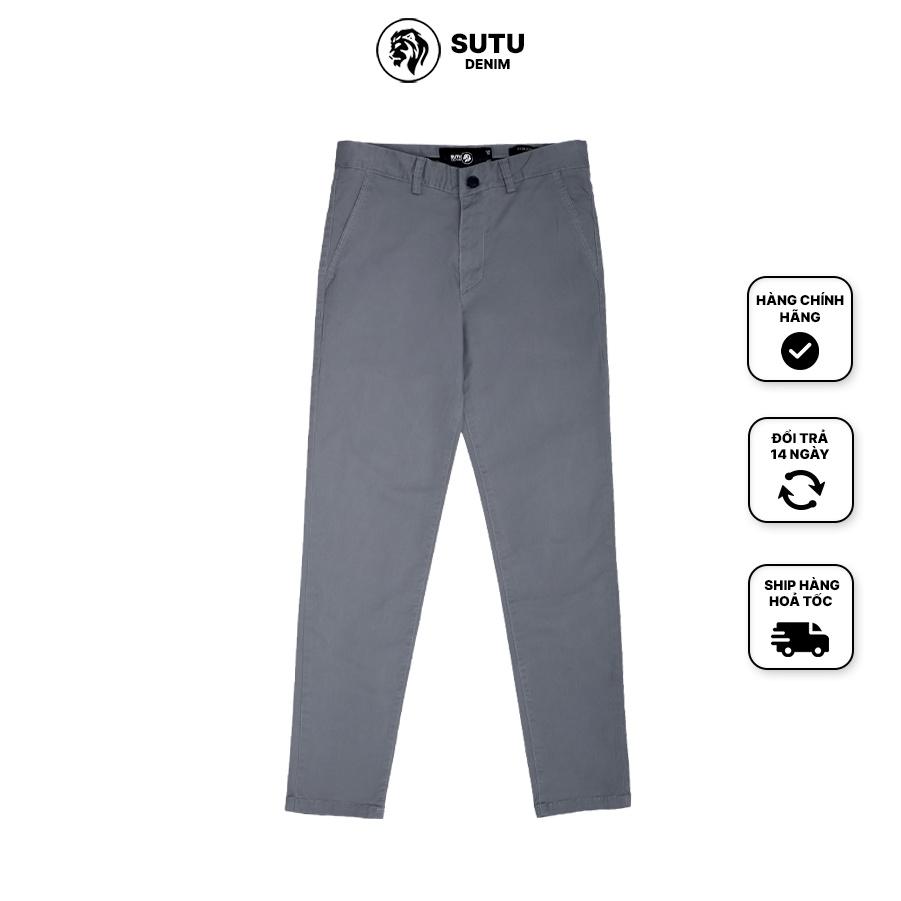 Quần Jogger Kaki Nam Cao Cấp Ống Suông Phong Cách Lịch Lãm Trẻ Trung Trường Thành Q0BDE9