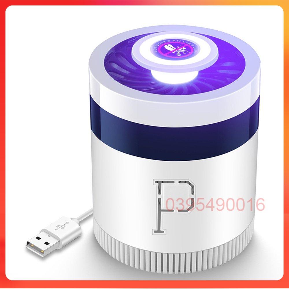 Đèn bắt muỗi Loại To cổng Usb Tiện lợi công nghệ tia UV tím thế hệ mới thông minh diệt côn trùng hiệu quả, yên tĩnh