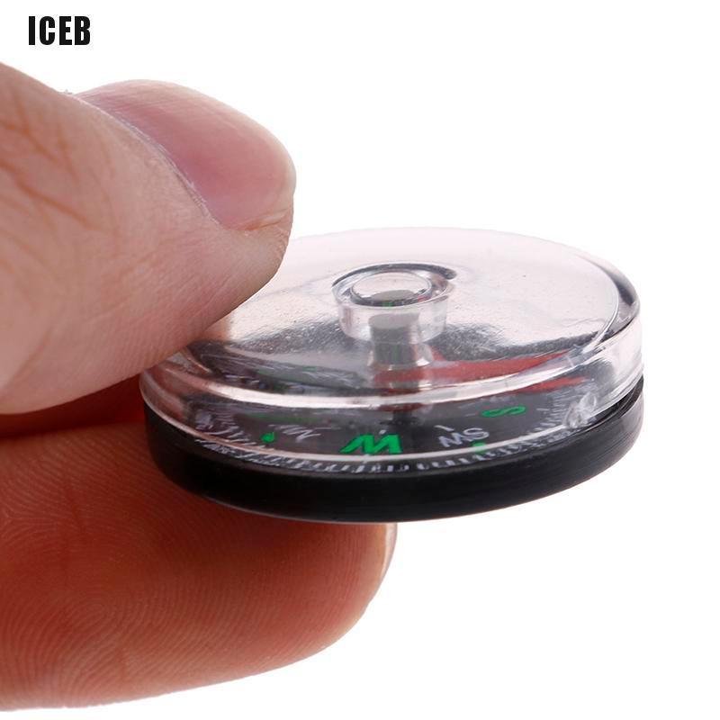 iceb 30mm Mini Compass Camping Hiking Outdoor Travel Navigation Wild Survival Tool