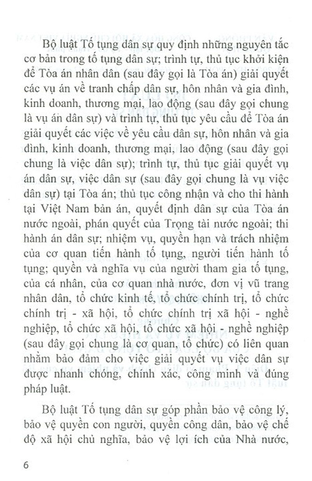 Bộ Luật Tố Tụng Dân Sự Nước Cộng Hòa Xã Hội Chủ Nghĩa Việt Nam