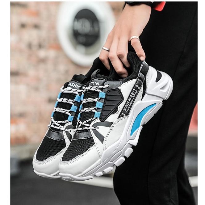 Giày Thể Thao Nam Đế Tăng Chiều Cao S058 màu kết hợp