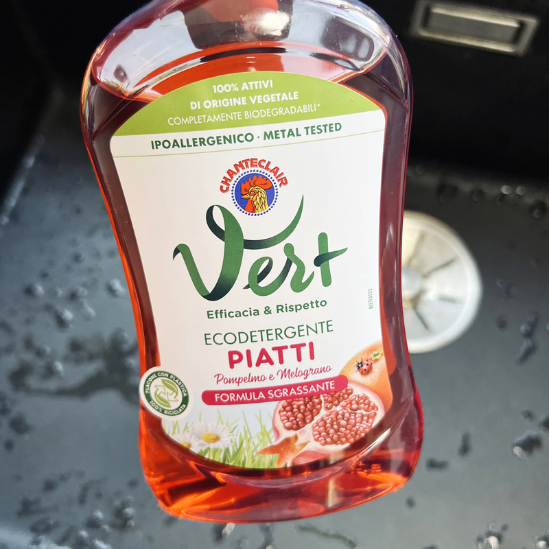 Nước rửa chén bát ChanteClair thành phần hữu cơ siêu sạch Italy 500ml