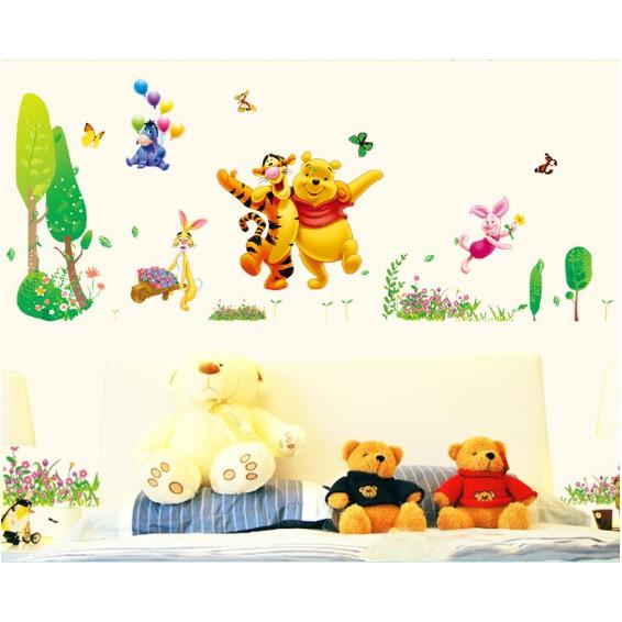 Decal trang trí tường hình gấu TEDDY