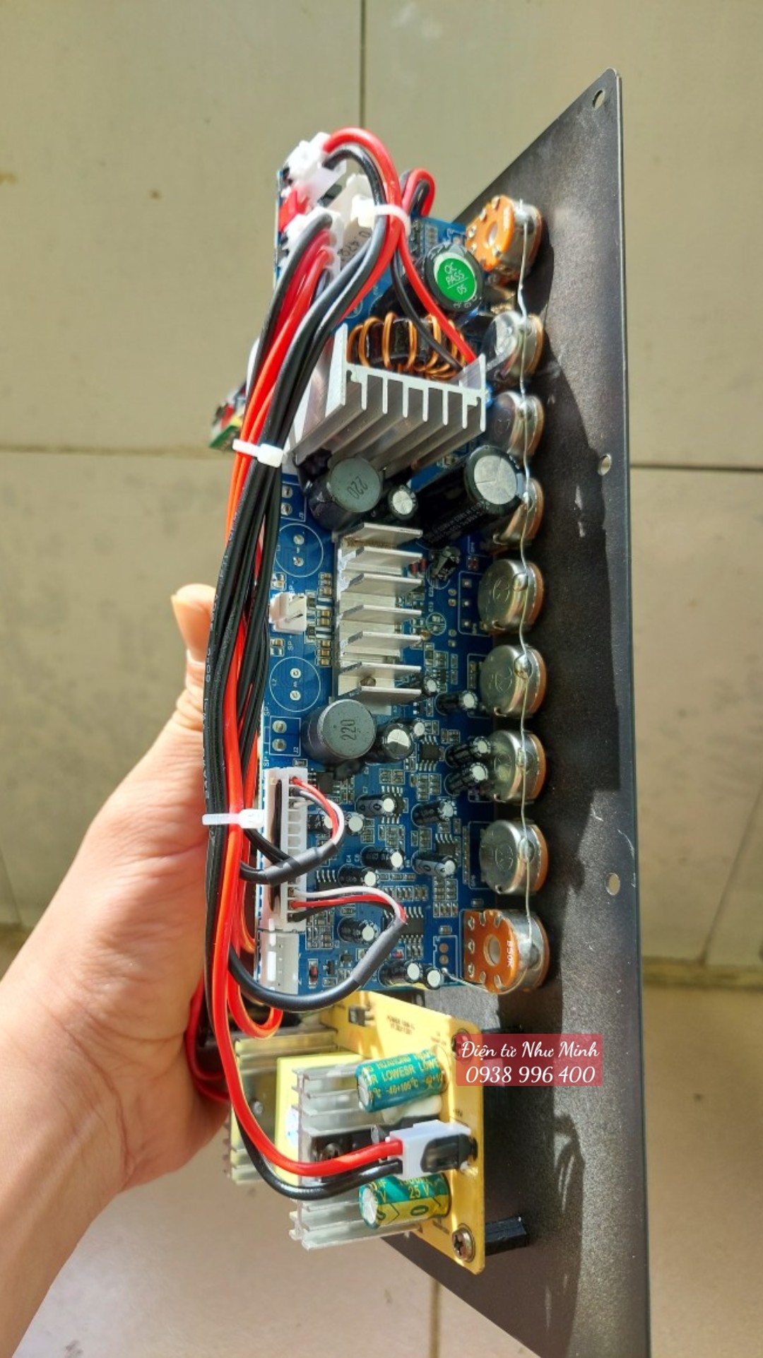 Mạch Loa kéo dsp/reverb 18cm*28cm dùng bass 30~40 đơn