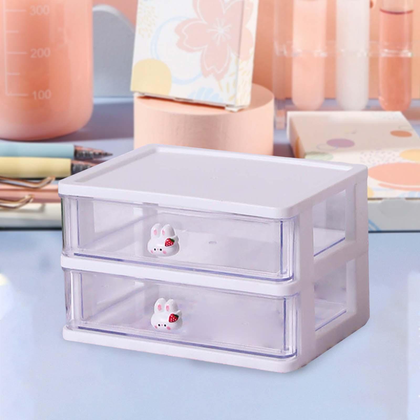 Desktop Drawer Organizer Cosmetic Organiser Case for Dressing Table