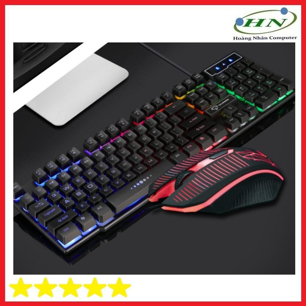 Bộ Bàn Phím Giả Cơ Chuyên Game Và Chuột gaming Led 7 màu Divipard GMK-50