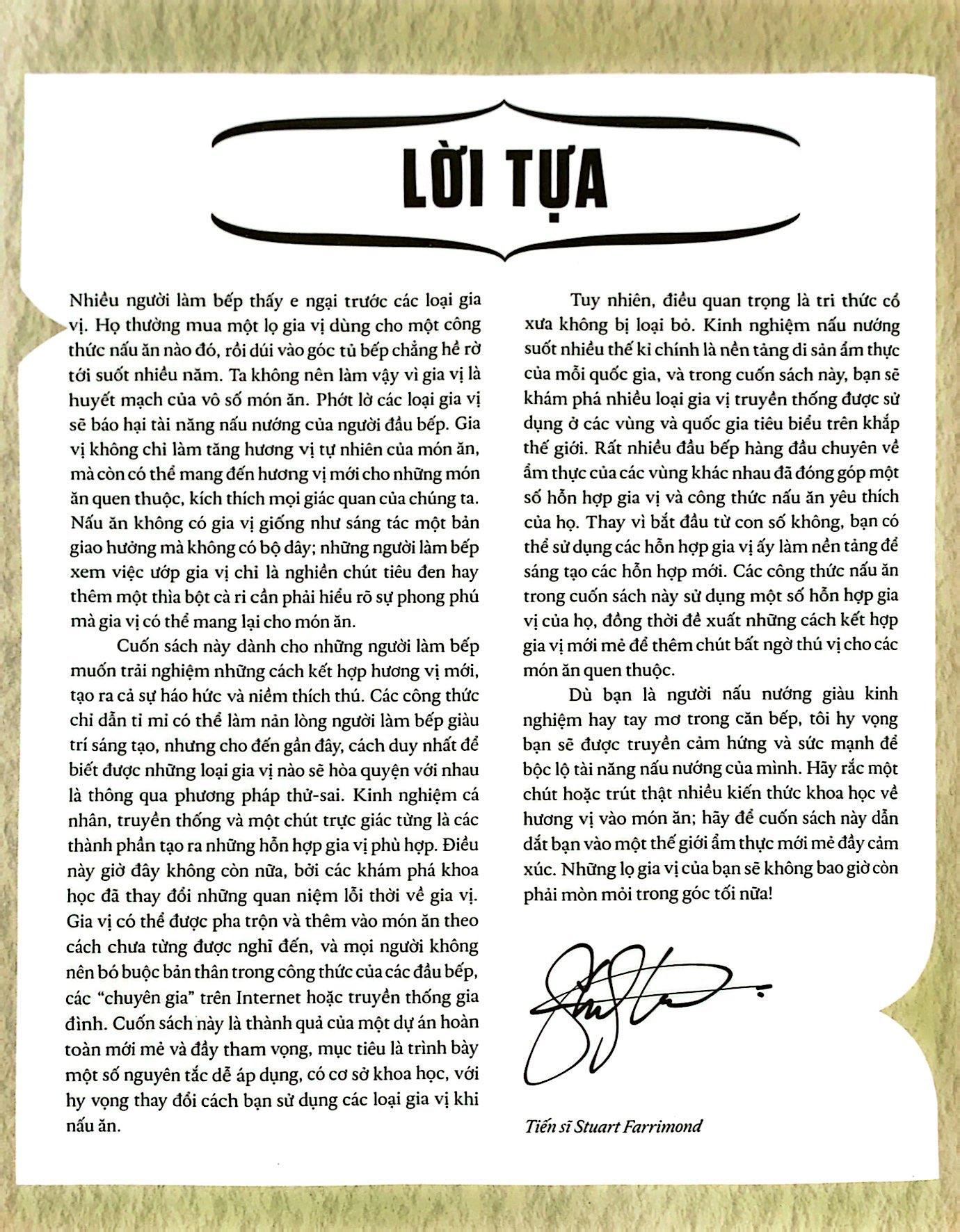 Khoa Học Về Gia Vị - Hiểu Các Kết Nối Hương Vị Và Cách Mạng Hóa Việc Nấu Ăn - Bìa Cứng