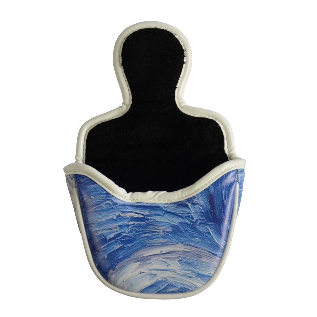 PU Golf Mallet Head Cover  Putter Cover Sleeve