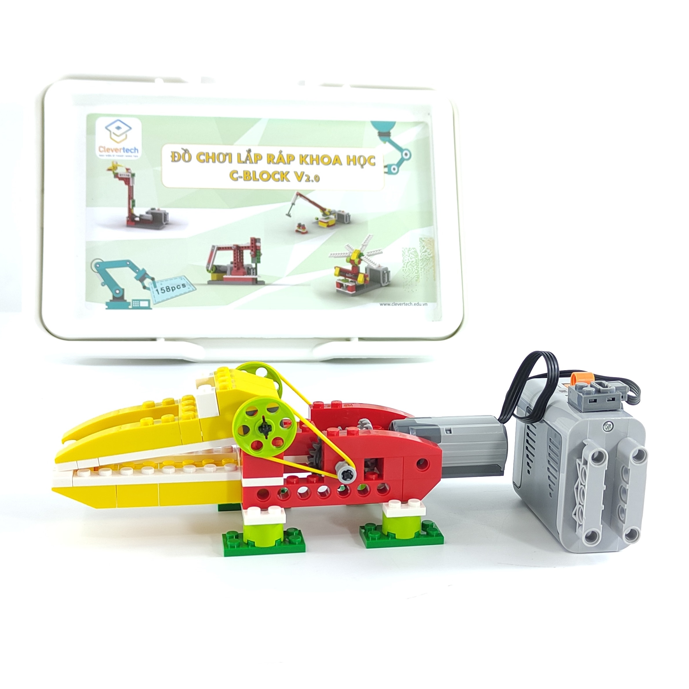 Bộ lắp ghép lập trình Robot khoa học thông minh C-Block 2.0 đồ chơi giáo dục STEAM