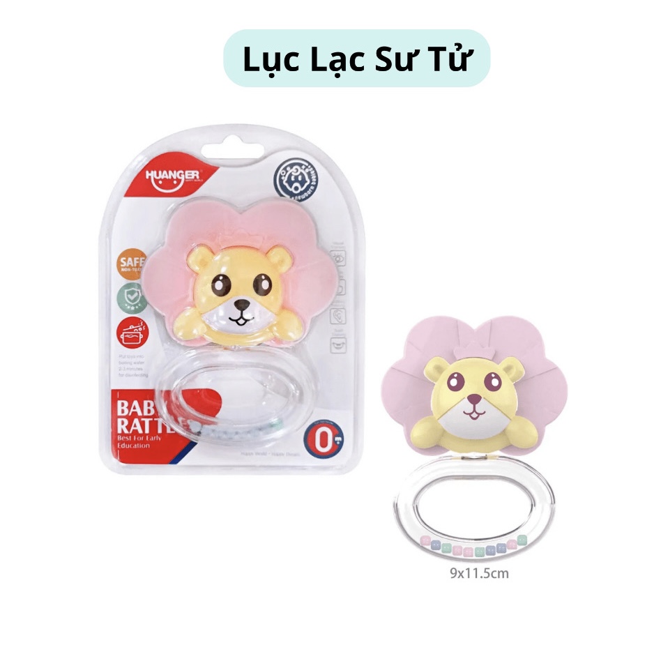 Đồ Chơi Lục Lạc, Xúc Xắc Gặm Nướu HUANGER Baby Rattles Cho Bé Sơ Sinh Từ 0 Tháng Tuổi