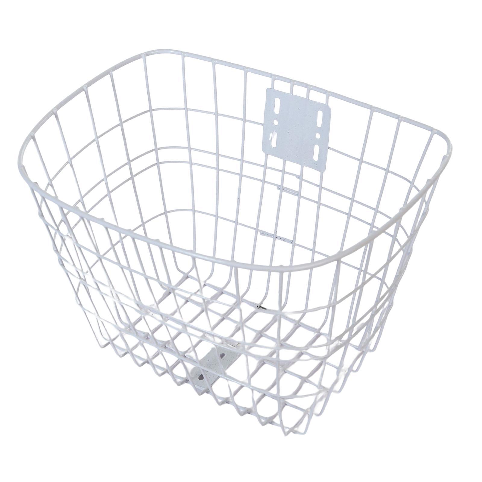 Handlebar Basket Bike Front Basket Bike Frame Basket Riding Lightweight Basket Basket for School Road Bike Folding Bike