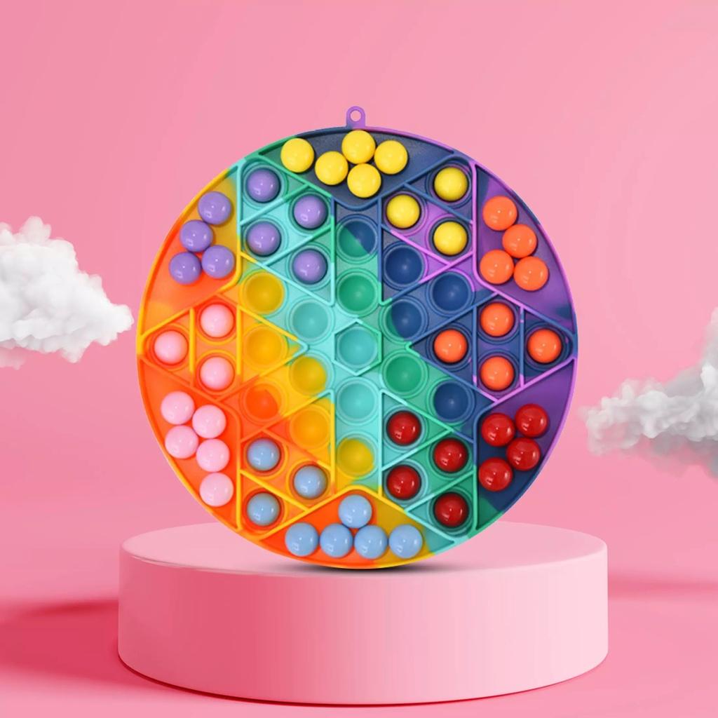 Pop it - Đồ chơi bấm bong bóng giải tỏa căng thẳng, đồ chơi pop it bi , Pop It Tiktok Push Pop Fidget Toy