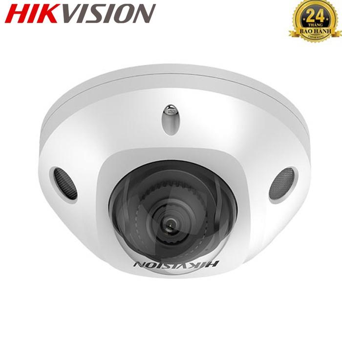 camera ip bán cầu hikvision DS-2CD2523G2-IS(2Mp) và DS-2CD2543G2-IWS(4Mp) AI thông minh, ngoài trời, chuẩn nén H.265+ - Hàng Chính Hãng