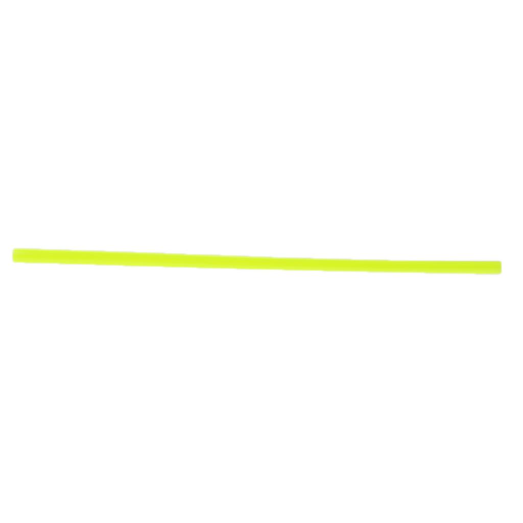 Yellow&White Kit Motorbike Street Bike Wheel Spoke Trim