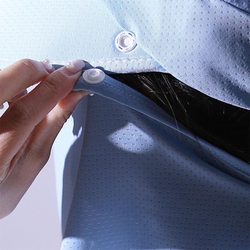 Mũ chống nắng thời trang nữ, mũ lưỡi trai vành rộng kèm khẩu trang che mắt chất liệu thông hơi cao cấp